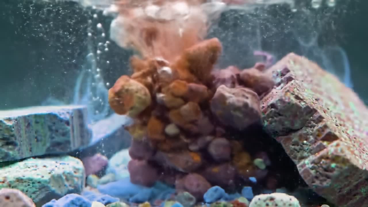 Explore Underwater Life in a Vibrant Coral Reef Habitat During a Quiet Afternoon