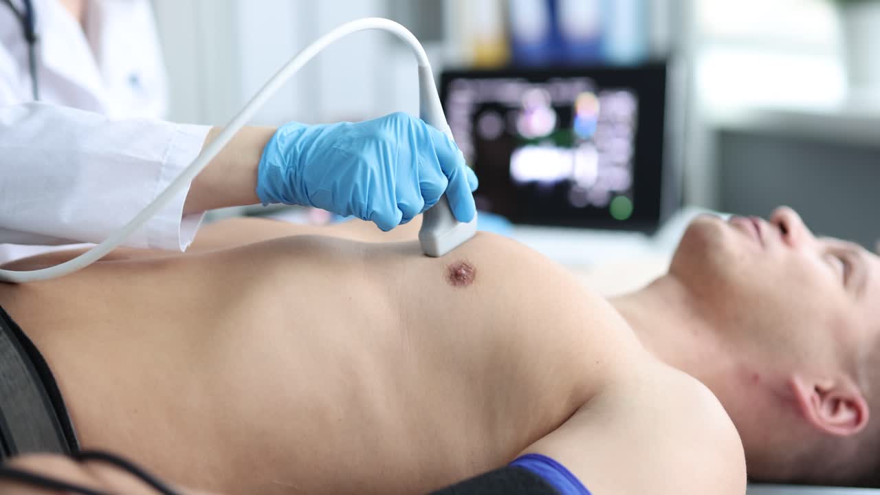 Ultrasound examination of a patient