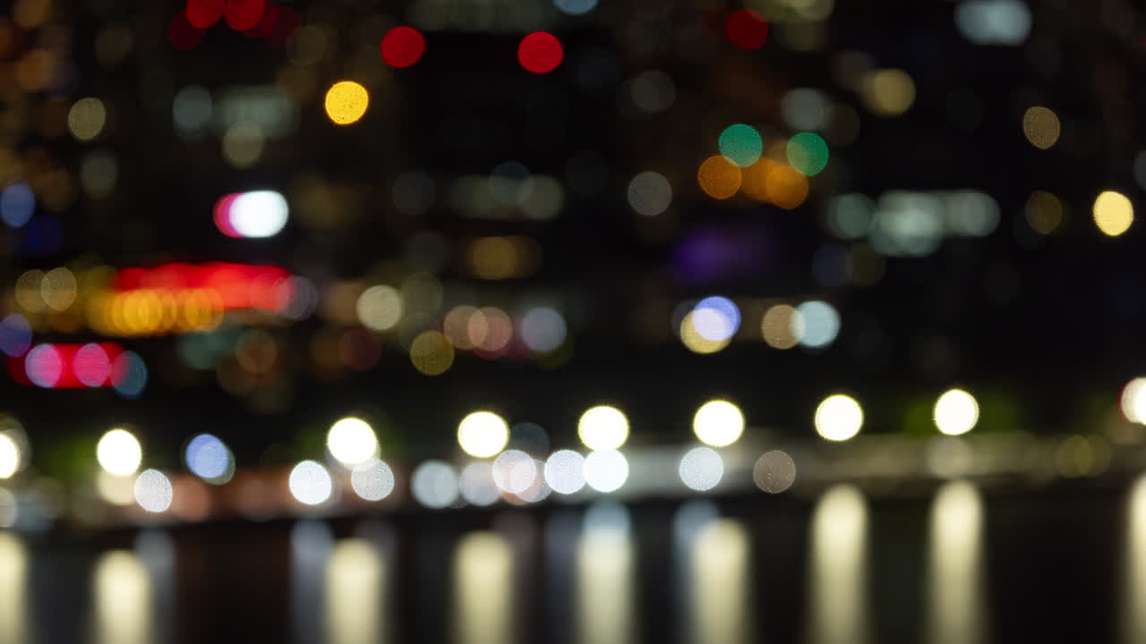 SHANGHAI, CHINA - 11 JUNE 2025 : Timelapse of the Shanghai city skyline from a high vantage point at night