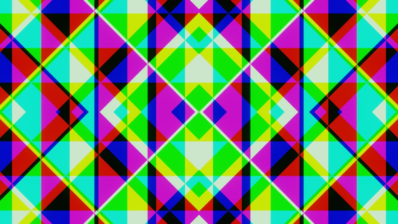 fantasía fijada sin fin de un patrón abstracto de cuadrados multicolores