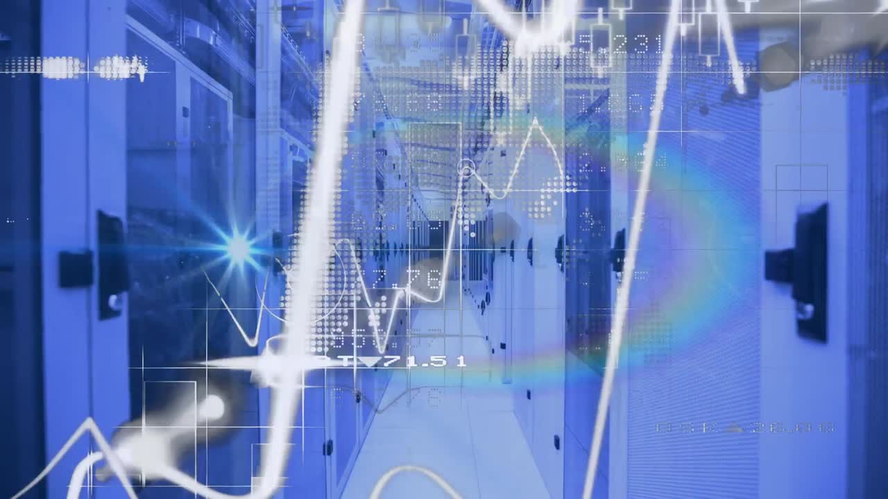 컴퓨터 서버  ⁇ 에 대한 세계 지도를 통해 데이터 처리의 애니메이션