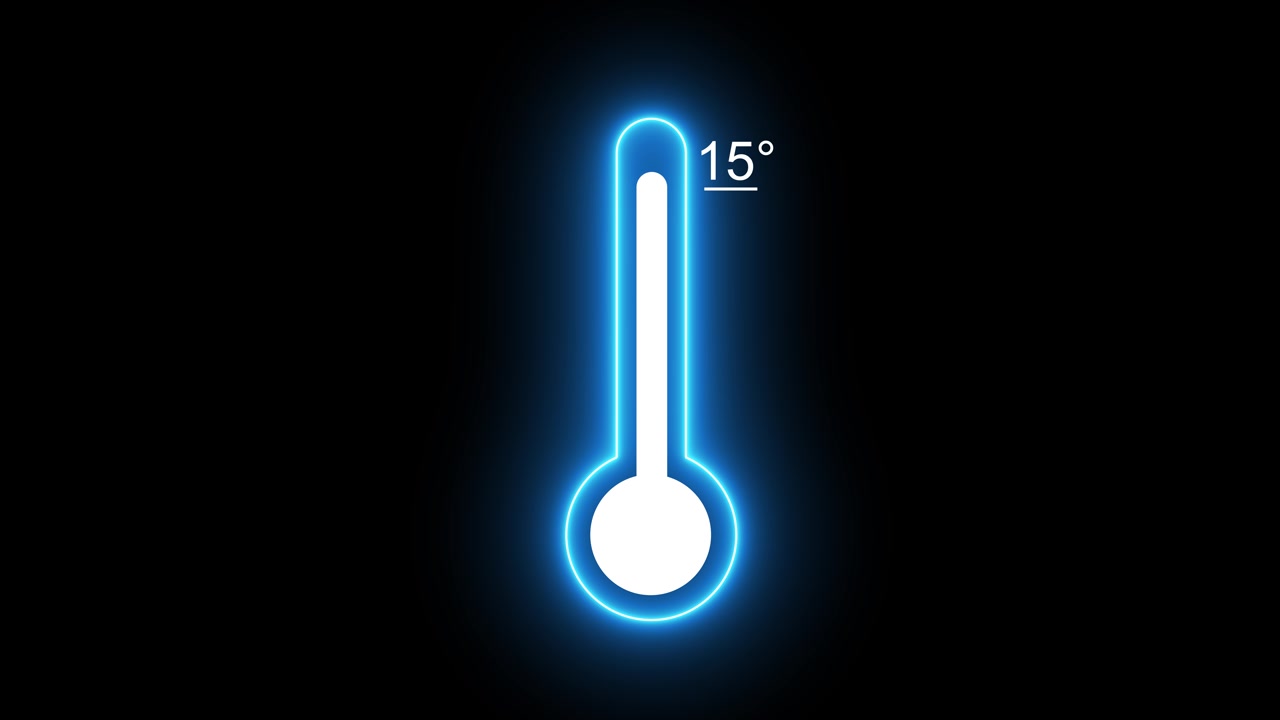 Thermometer indicating temperature