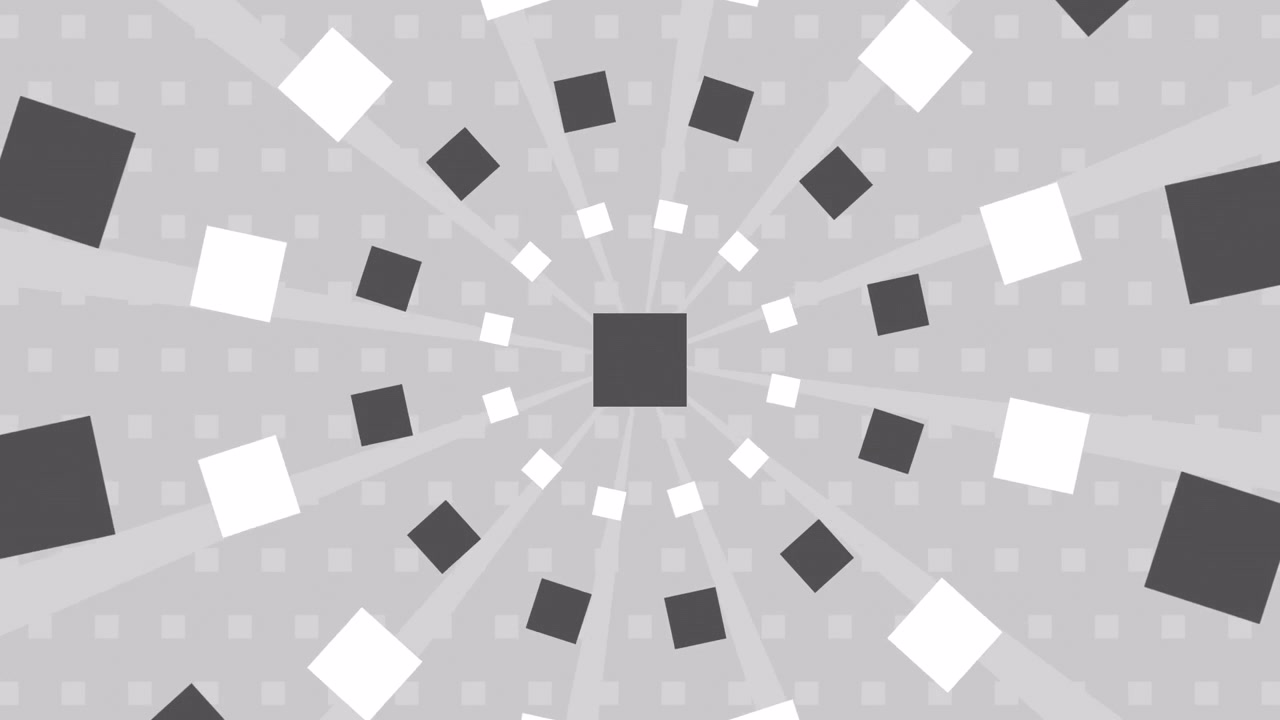 Abstract Geometric Pattern with Squares
