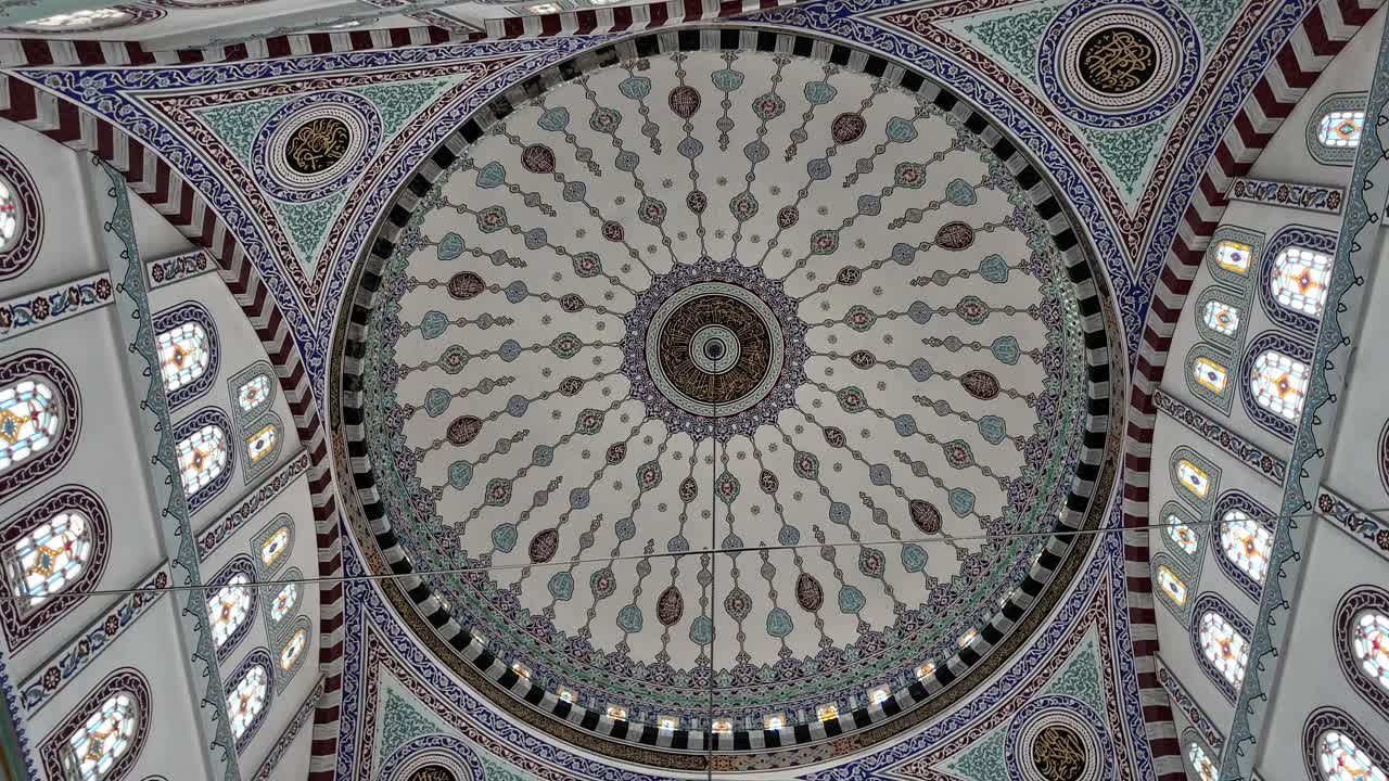 Intricate Dome of a Mosque