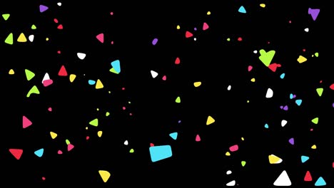 particle pop abstract effect background