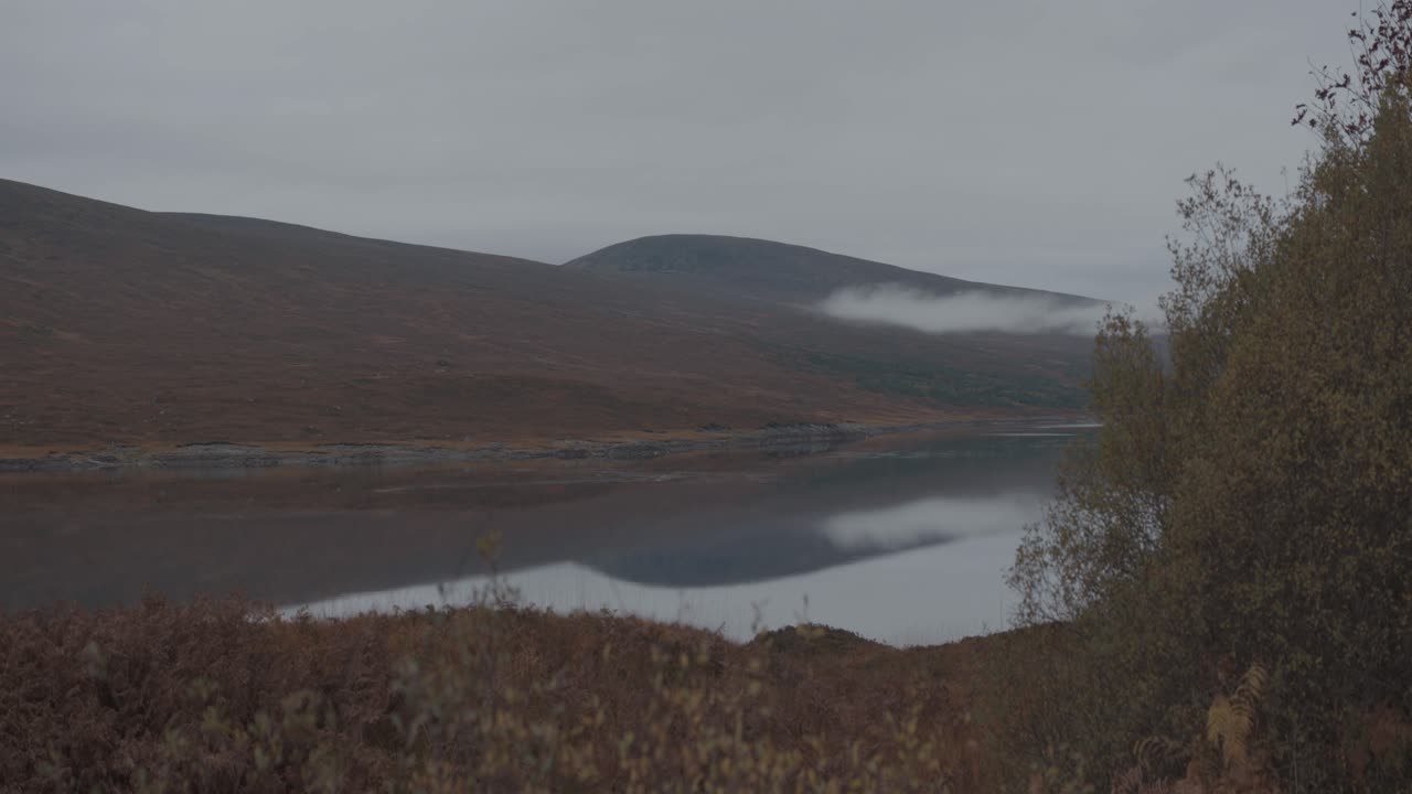 Tranquil Scottish Highlands Lake Scenery