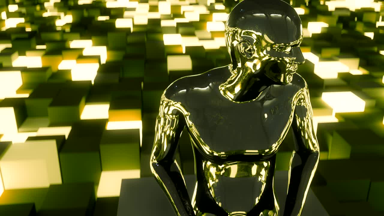 l'intelligenza artificiale 4k supervisiona la rete di dati.