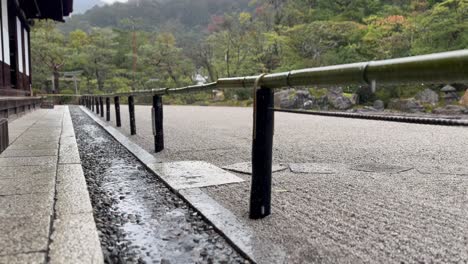 Templo-Budista-Konchi-in-En-Una-Temporada-De-Días-Lluviosos-En-Sakyo-ku,-Kyoto,-Japón-Occidental