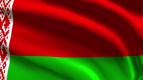 belarus festive flag - loop animation