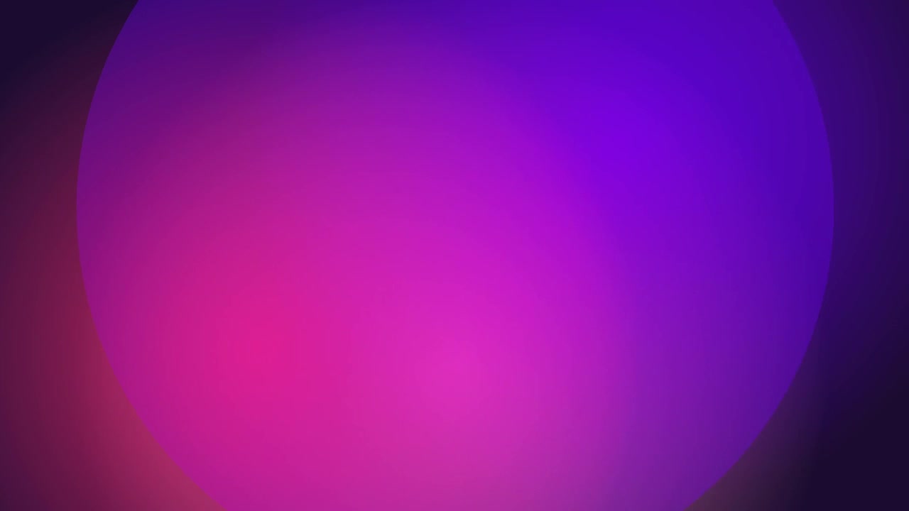 Abstract Motion Background with Shifting Purple and Pink Gradient Spheres
