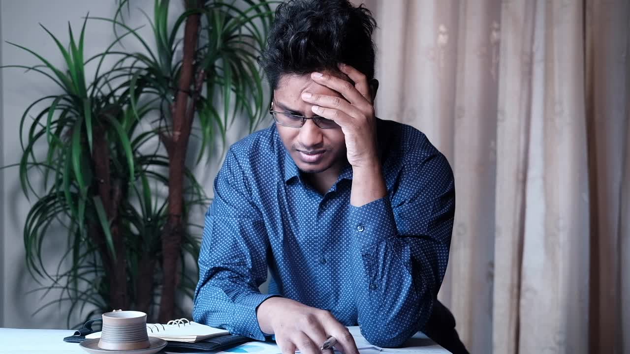 Stressed Businessman