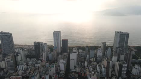 Ciudad-Costera-De-Nha-Trang---Vietnam-En-El-Amanecer-De-La-Mañana