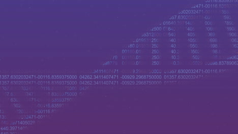 animación de cadena de adn sobre fuegos artificiales y codificación binaria