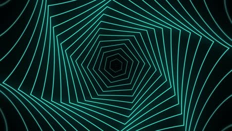 fondo hipnótico hexagonal