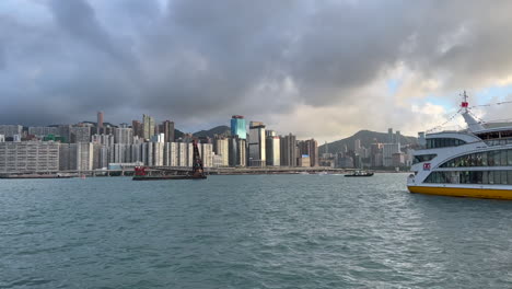 i filmed hung hom harbour in hong kong with my iphone