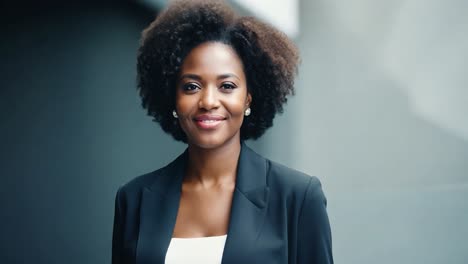 portrait d'une femme d'affaires confiante