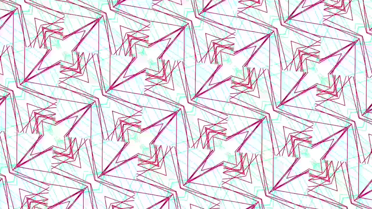 칼레이도스코프 추상 기하학적 효과 배경