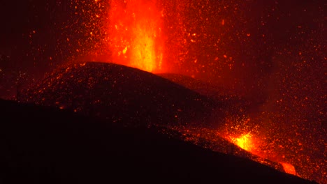 erupción volcánica de cumbre vieja en las islas canarias la palma 2021