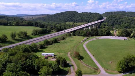 i77 bridge over the new river near shot tower virginia