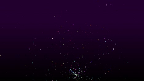 confetti explosion in party background
