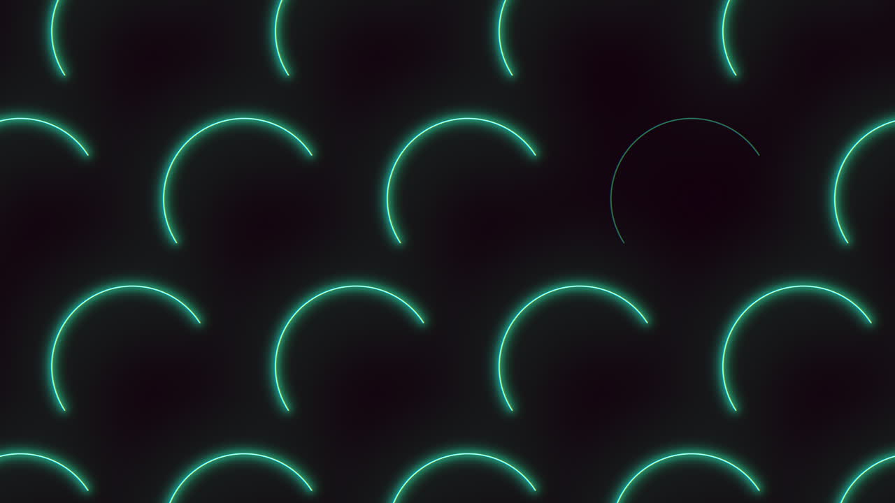 An abstract image of glowing blue curved lines against a dark backdrop, creating a mesmerizing pattern that evokes a sense of intrigue and luminosity