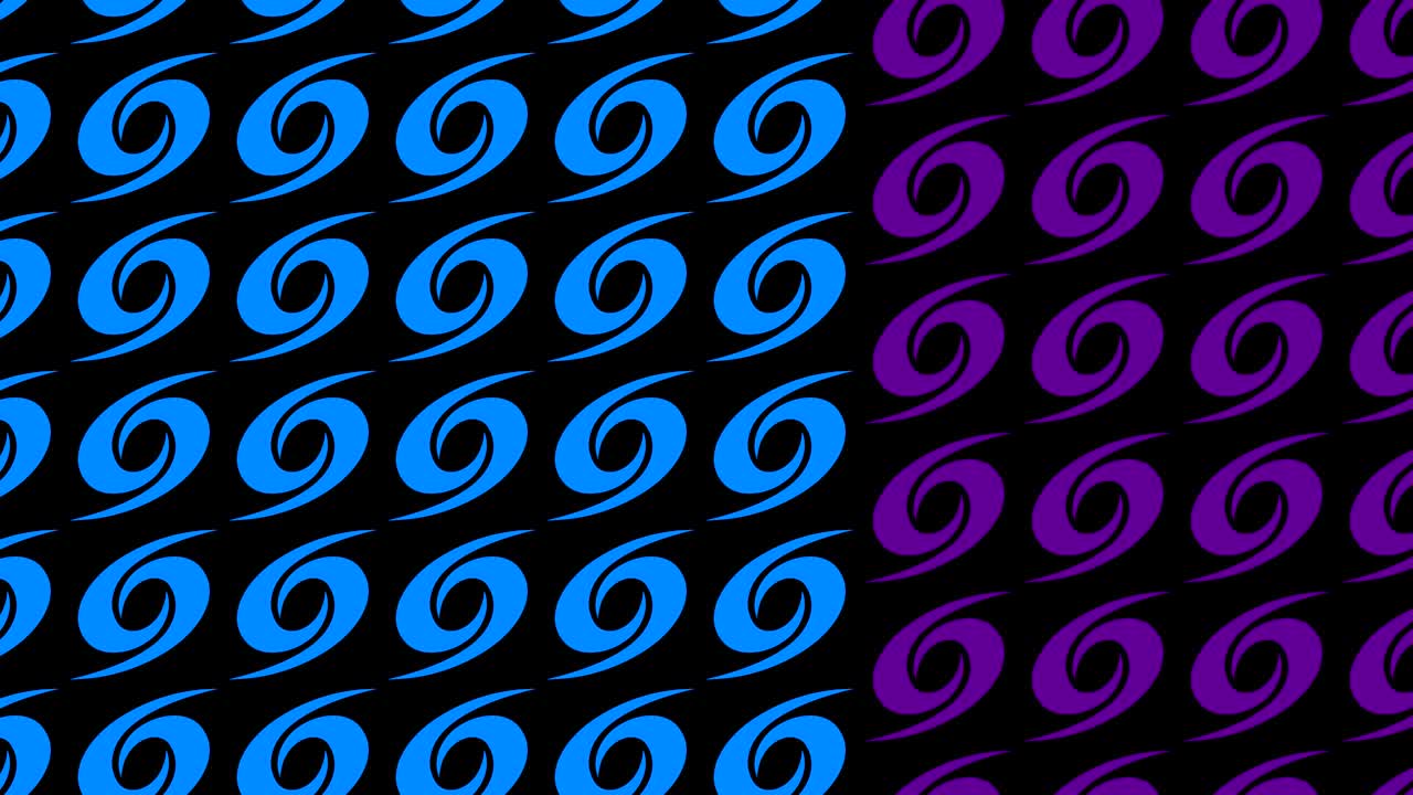 modelo de video 4k estroboscópico y efecto hipnótico