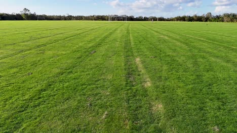 polo field on a sunny day