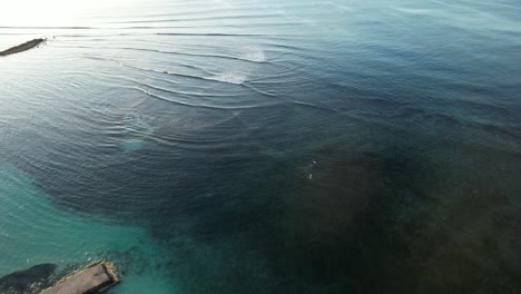 Plage-de-la-Caravelle-Tropical-Sea-In-Sainte-Anne,-Guadeloupe