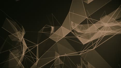 intro de promoción de monedas criptográficas. fondo geométrico abstracto con puntos y líneas de conexión.