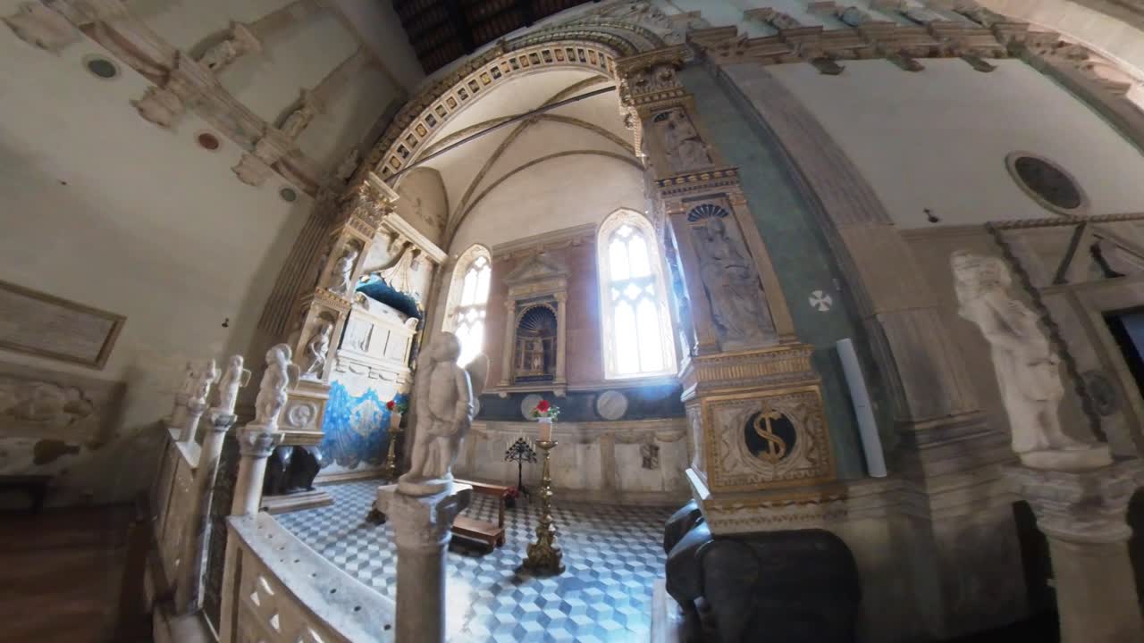 Tempio Malatestiano, burial chapel in&nbsp;Rimini, Italy