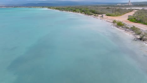 vista aérea de playa cabo rojo - propiedad frente al mar para desarrollo, caribe