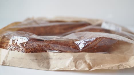 packaged turkish bread (simit)