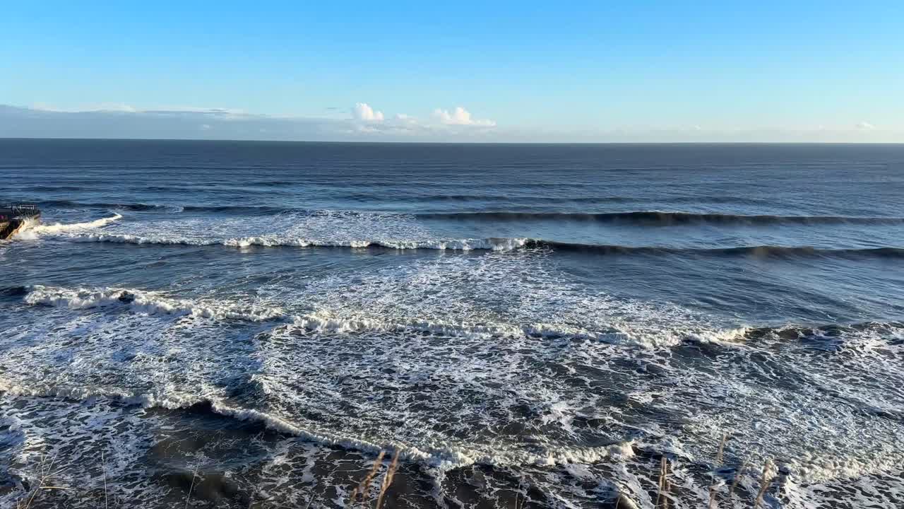 Sunderland roker seaburn beach north east coast uk england wearside tyne and wear