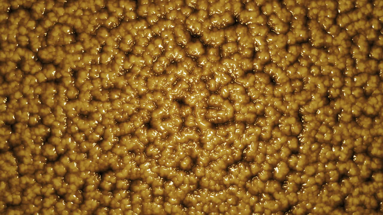 Abstract Golden Organic Texture