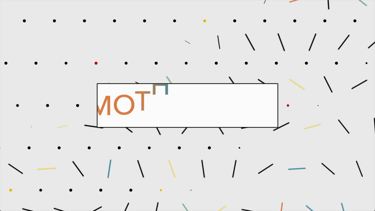 회색에 어머니의 날 텍스트와 함께 활기찬 점 모양