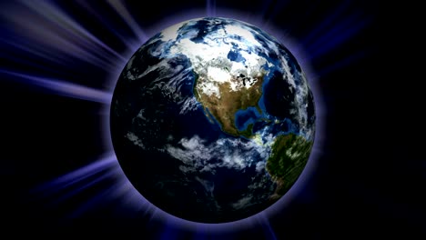 earth and universe concepts animation, rendering, background, loop