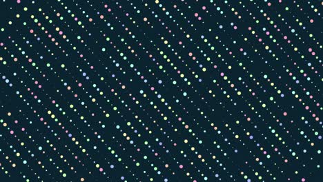 patrón de puntos de colores degradado de movimiento