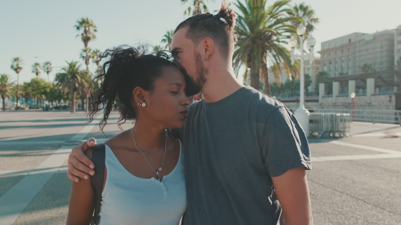 Happy Couple Enjoying City Break