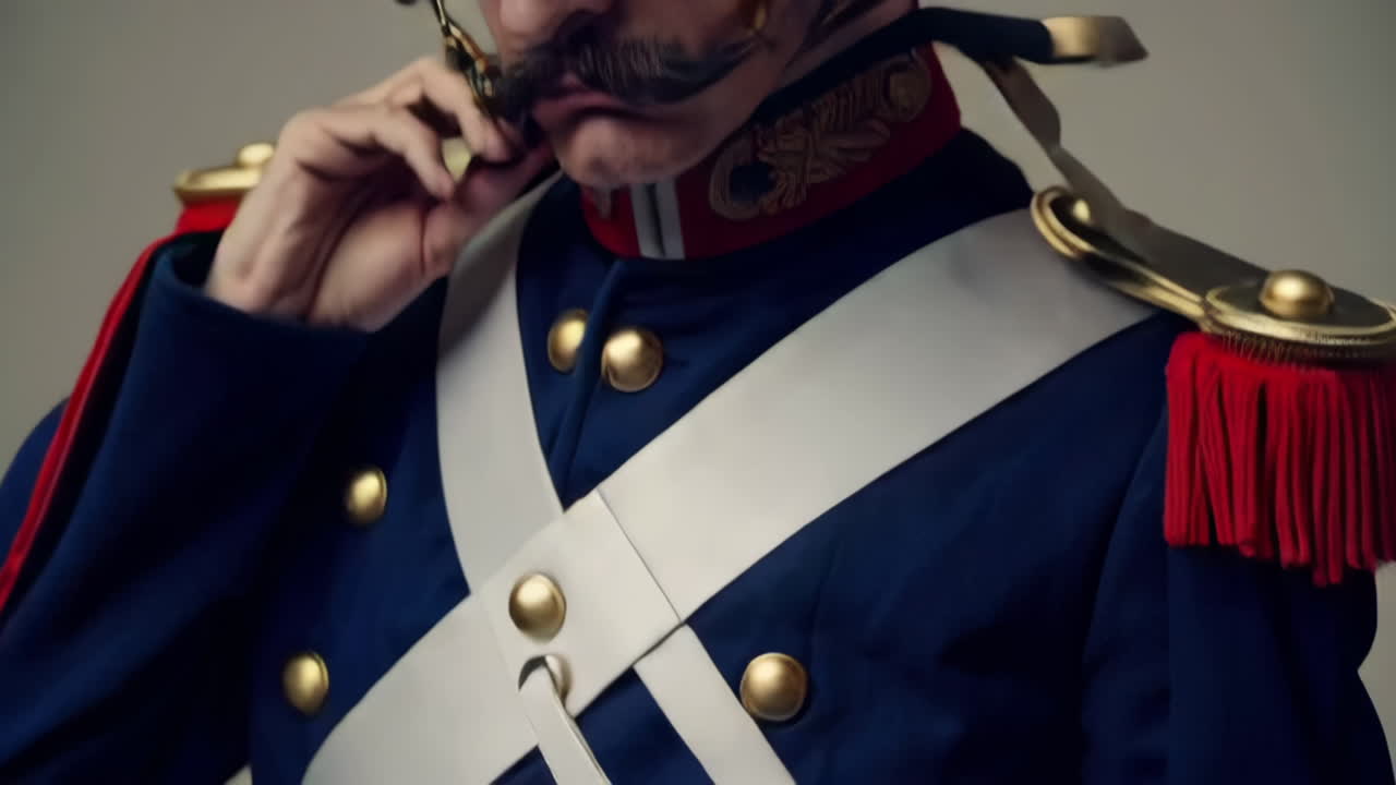 Historical Military Officer Portrait