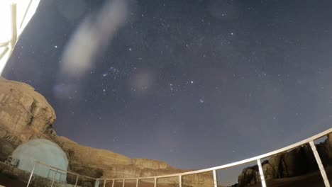 estrella en el cielo del desierto