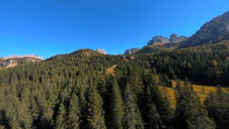 Footage-filmed-up-the-mountains-in-Italian-Dolomites