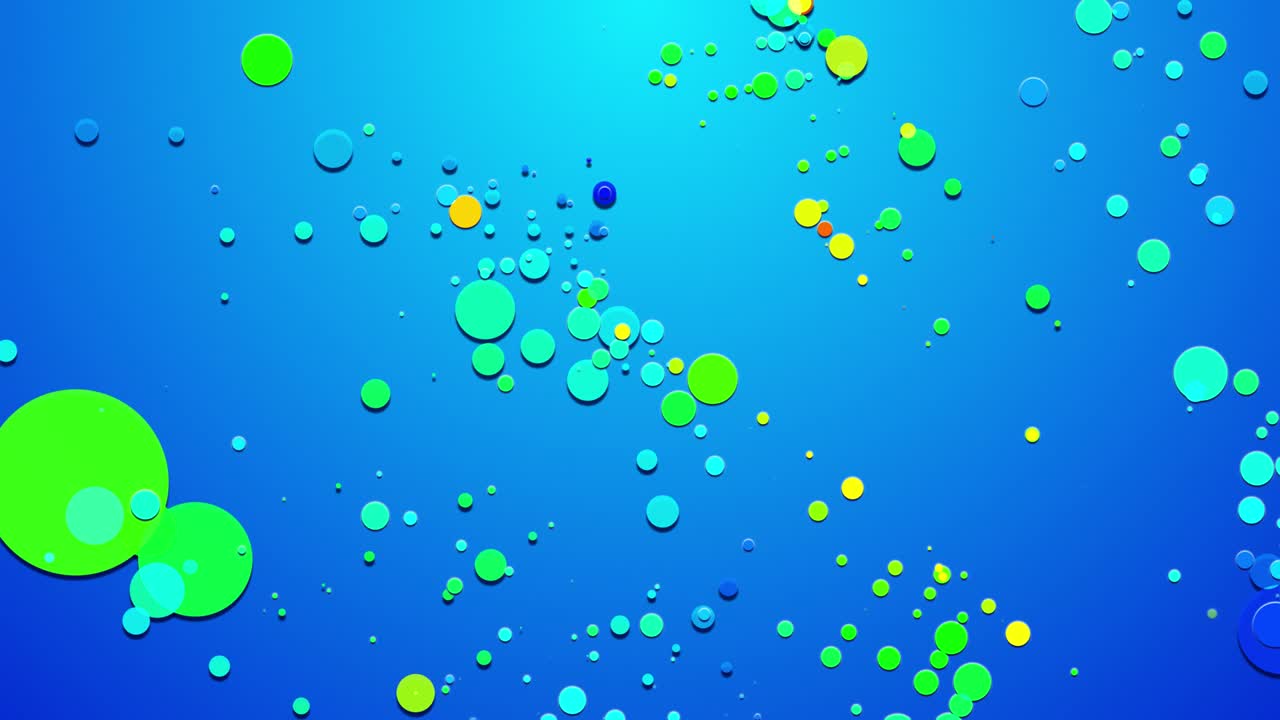 simple abstract 4k looped flat style background with circles that change their size, overlap each othe. Minimalist simple clean design. Luma matte as alpha channel 11