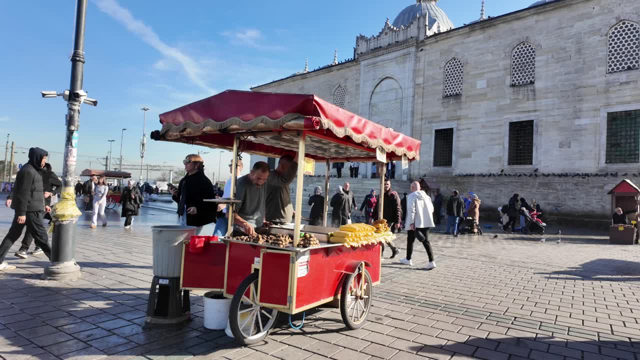 Street Food Vendor in Istanbul