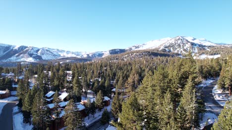 Truck-out-of-snowy-mountain-with-gondola