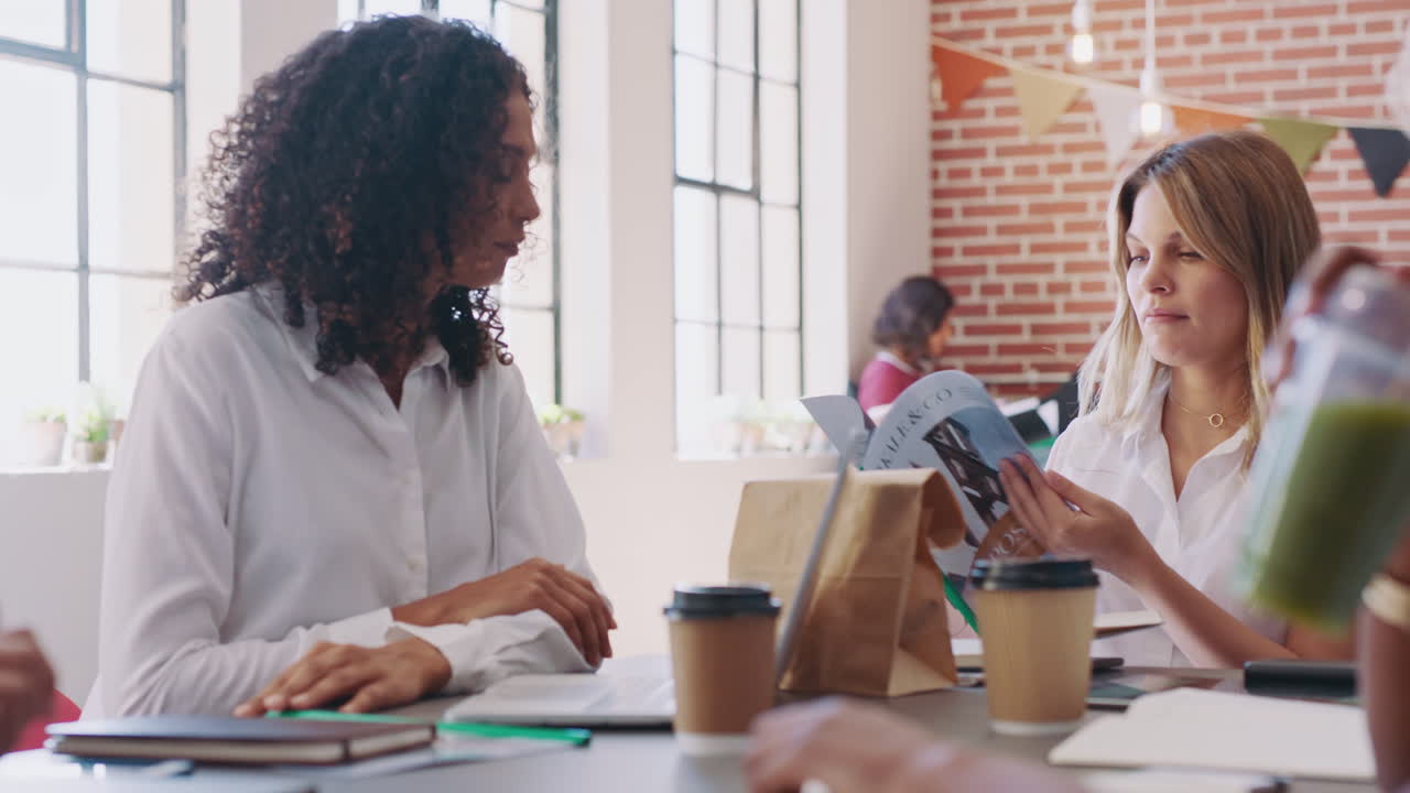 Startup business, creative team