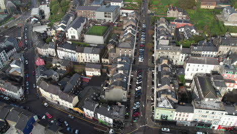 aerial view of cork city ireland