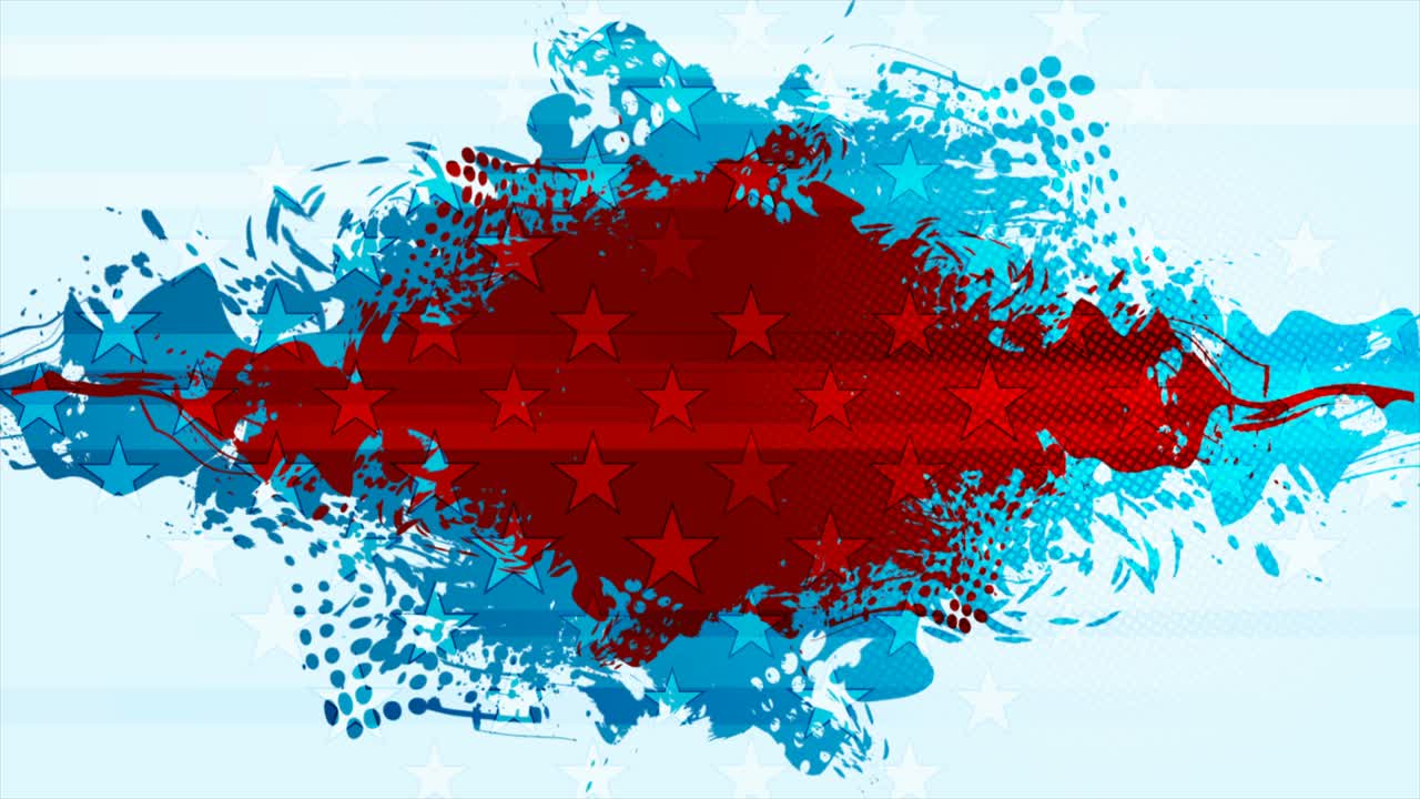 그룬지 블로트 컨셉: 미국 발 추상 모션 배경