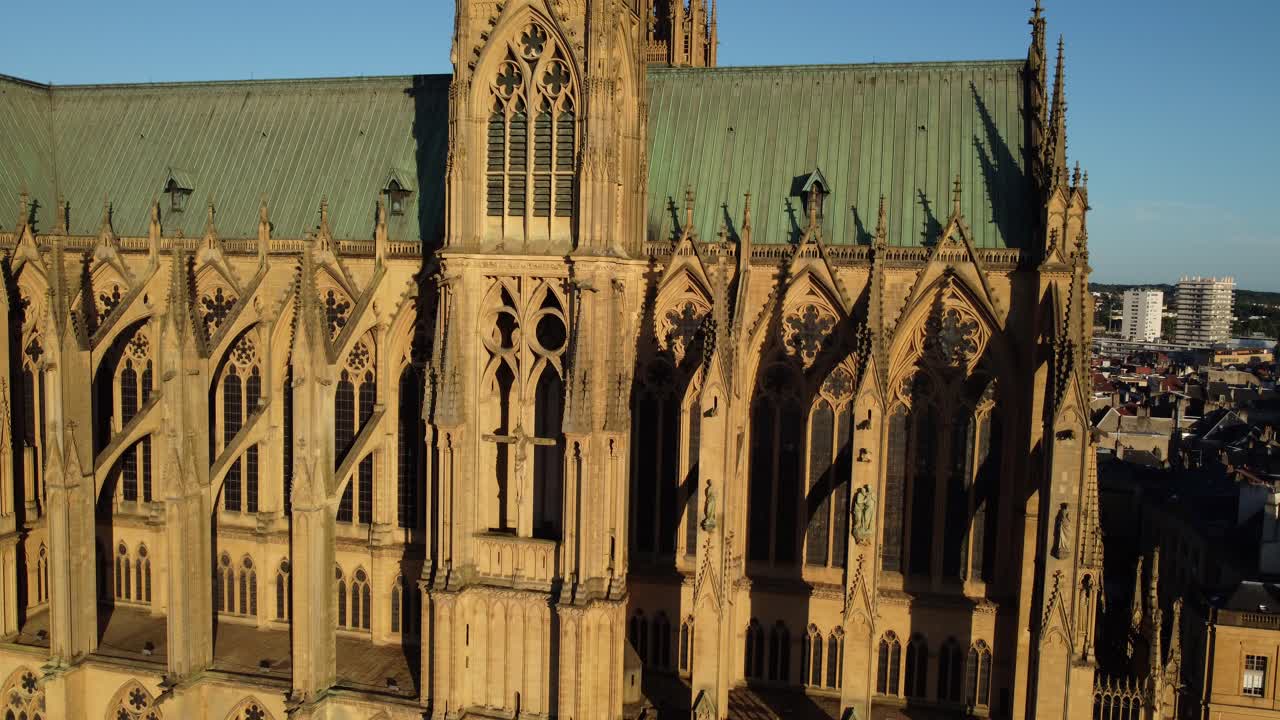 Exterior of Metz Cathedral