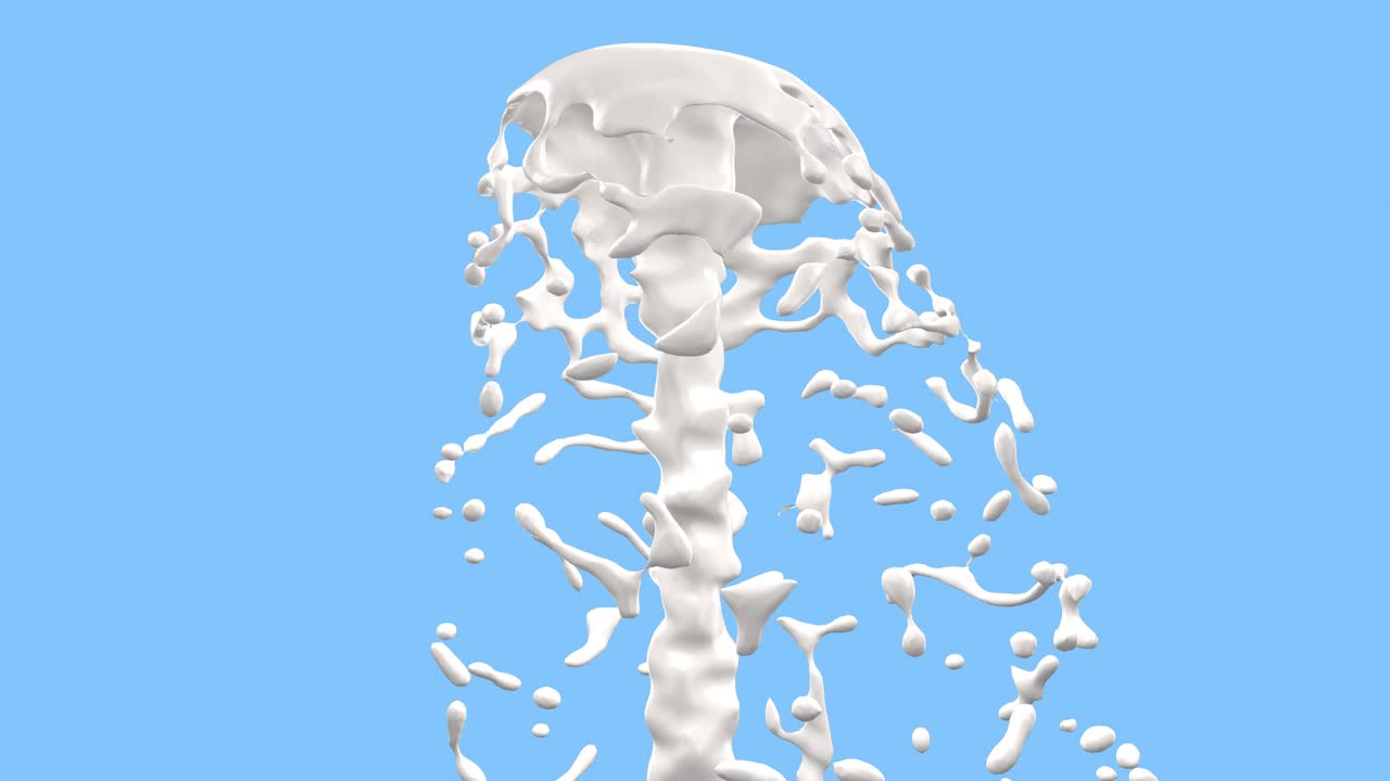 우유 스플래시, 현실적인 천연 유제품, 광고에 맞게 쉽게 사용자 정의 할 수 있으며 사용자 정의 배경을 대체 할 수 있습니다.