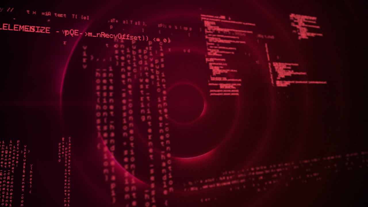 프로그램 코드와 번개